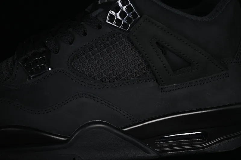 All categories Air Jordan Jordan series basketball shoes Air Jordan 4 TG version Air Jordan 4 Retro "Black Cat" AJ4 Joe 4 new black cat FV5029-010